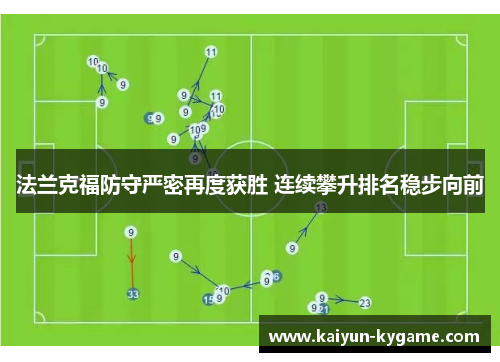 法兰克福防守严密再度获胜 连续攀升排名稳步向前